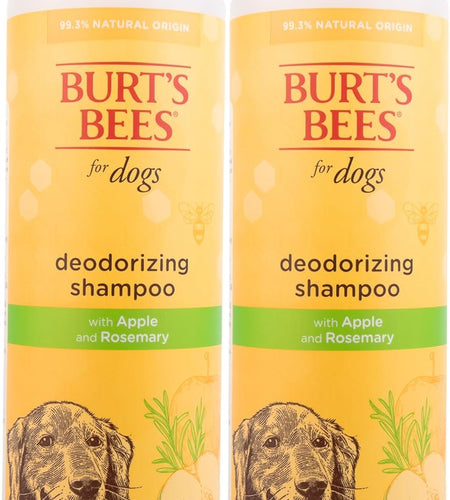 Burt'S Bees for Dogs Deodorizing Dog Shampoo and Dog Deodorizing Spray, Apple & Rosemary Dog Shampoo, Natural Dog Shampoo, Puppy Shampoo, Dog Bathing Supplies, Dog Wash, Pet Shampoo