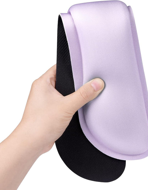 Load image into Gallery viewer, Enlarge Keyboard Wrist Rest Pad,Memory Foam Set Wrist Cushion Support for Easy Typing &amp; Pain Relief,Mouse Wrist Pad,Anti-Slip Wrist Support for Gaming,Computer, Laptop, Office,Vanilla Purple
