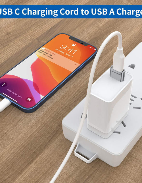 Load image into Gallery viewer, USB C Female to USB Male Adapter 4-Pack,Type C to USB a Charger Cable Adapter,Compatible with Iphone 13 12 11 Mini Pro Max,Ipad 2020,Samsung Galaxy Note 10 S21 S20 Plus,Google Pixel 5 4A 3 XL
