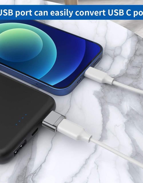 Load image into Gallery viewer, USB C Female to USB Male Adapter 4-Pack,Type C to USB a Charger Cable Adapter,Compatible with Iphone 13 12 11 Mini Pro Max,Ipad 2020,Samsung Galaxy Note 10 S21 S20 Plus,Google Pixel 5 4A 3 XL
