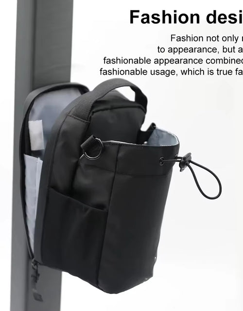 Load image into Gallery viewer, Magnetic Gym Bag Large Capacity Magnetic Carrier Bag with Phone Pocket Portable Gym Water Bottle Pouch Gym Accessories Organizer
