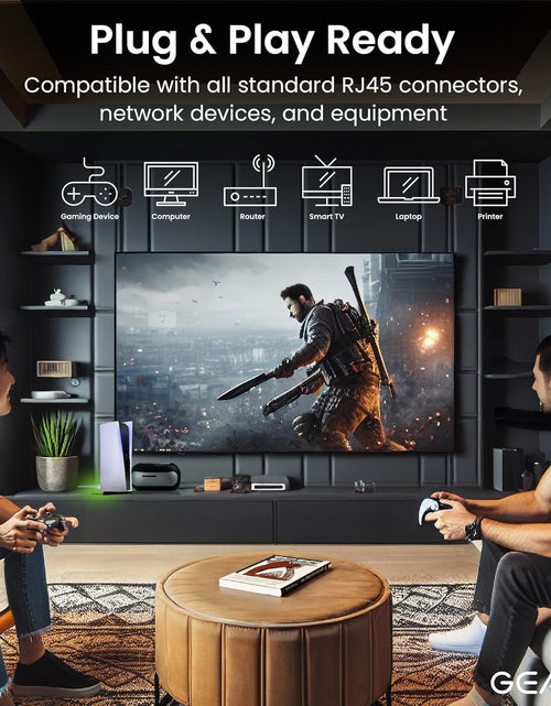 Load image into Gallery viewer, Cat 6 Ethernet Cable 7 Ft (24-Pack) - Cat6 Patch Cable, Cat 6 Patch Cable, Cat6 Cable, Cat 6 Cable, Cat6 Ethernet Cable, Network Cable, Internet Cable - White 7 Feet
